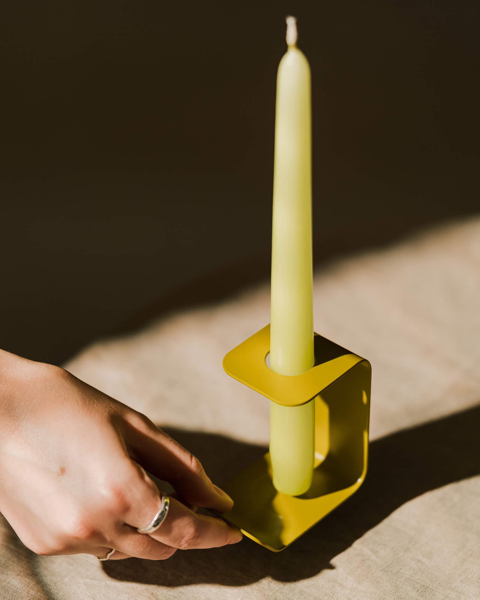 Flec Candle Holder - low