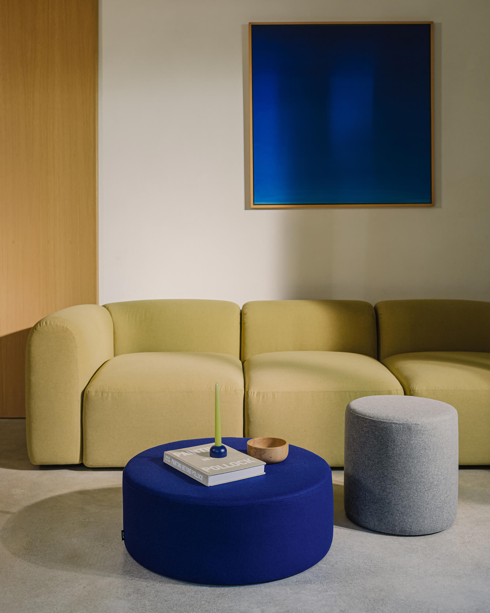 Folk Pouf - wide