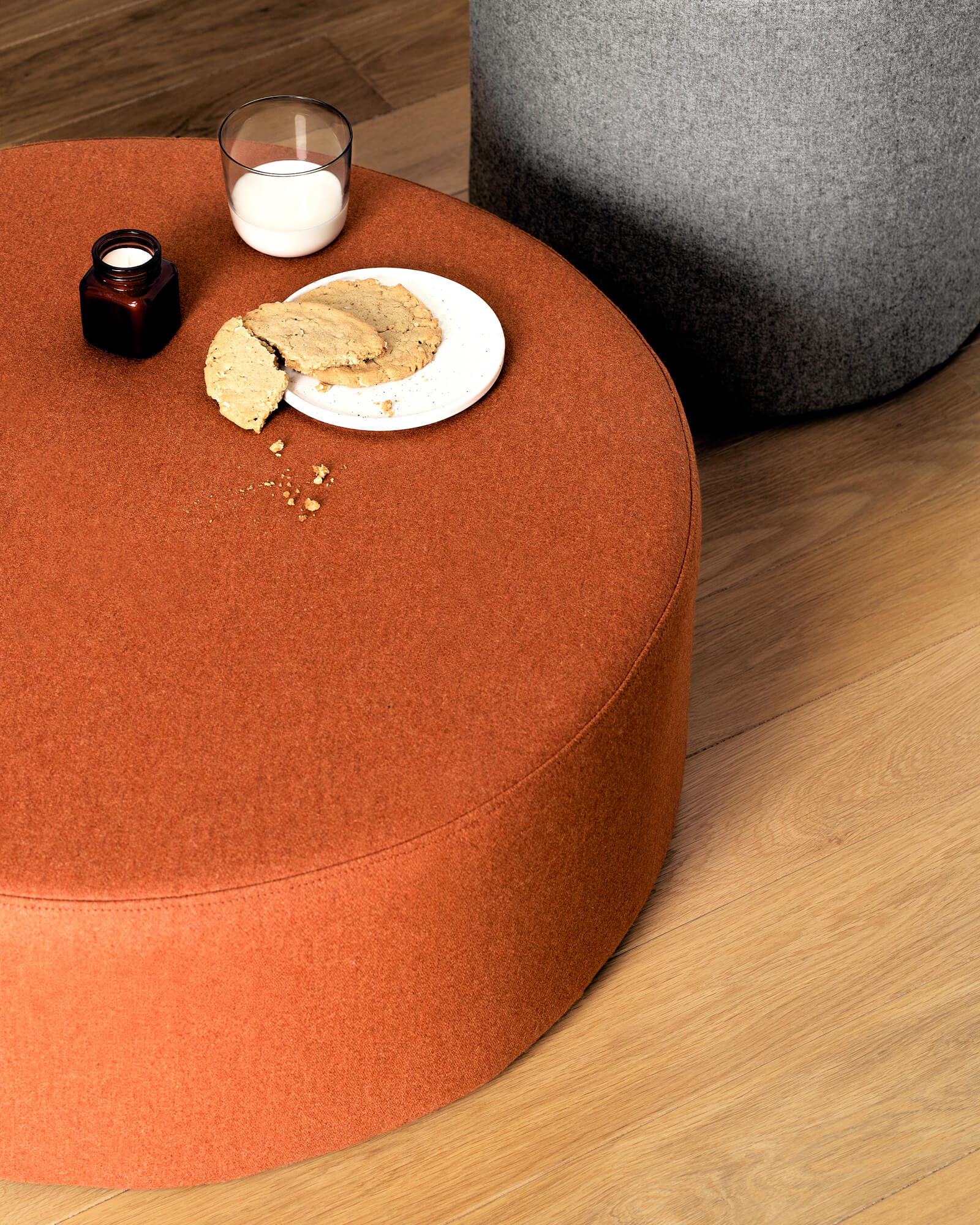 Folk Pouf - wide