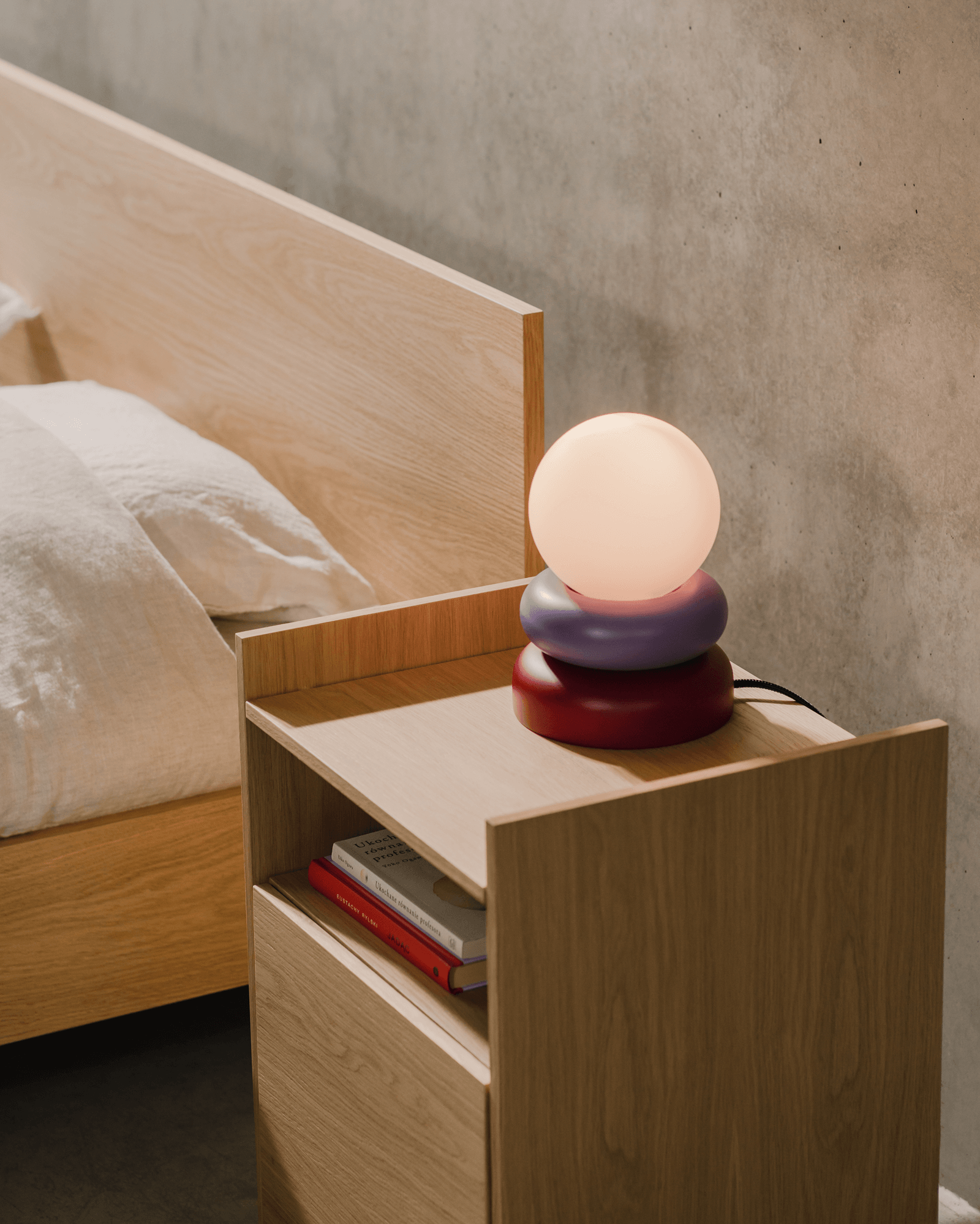 Toopt Bedside Table
