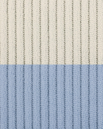 Fabric Sample – Beige Corduroy & Baby Blue Corduroy