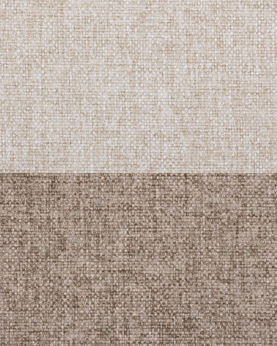 Fabric Sample – Sand Beige & Iced Coffee Brown
