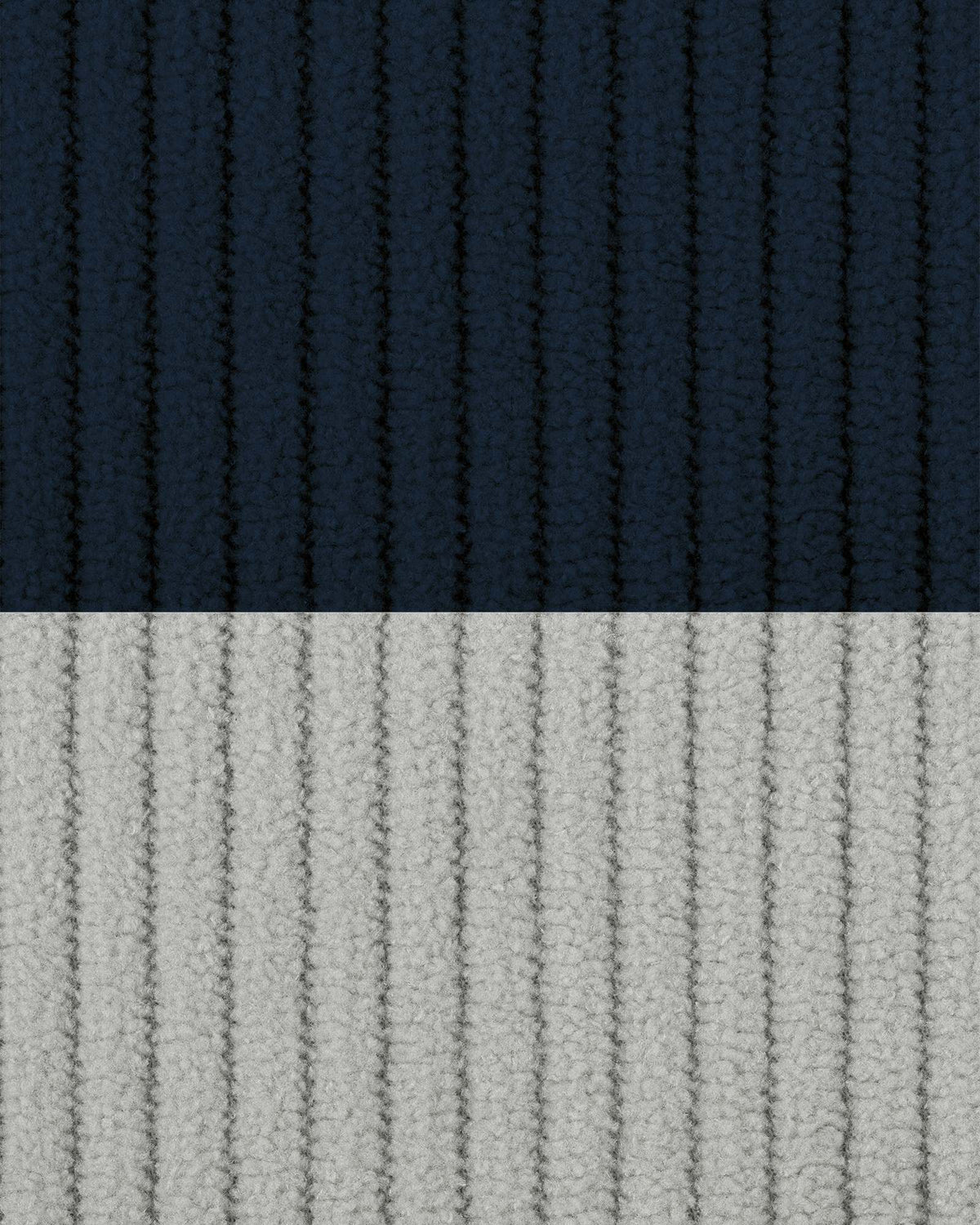 Storm Blue Corduroy & Chalk Grey Corduroy