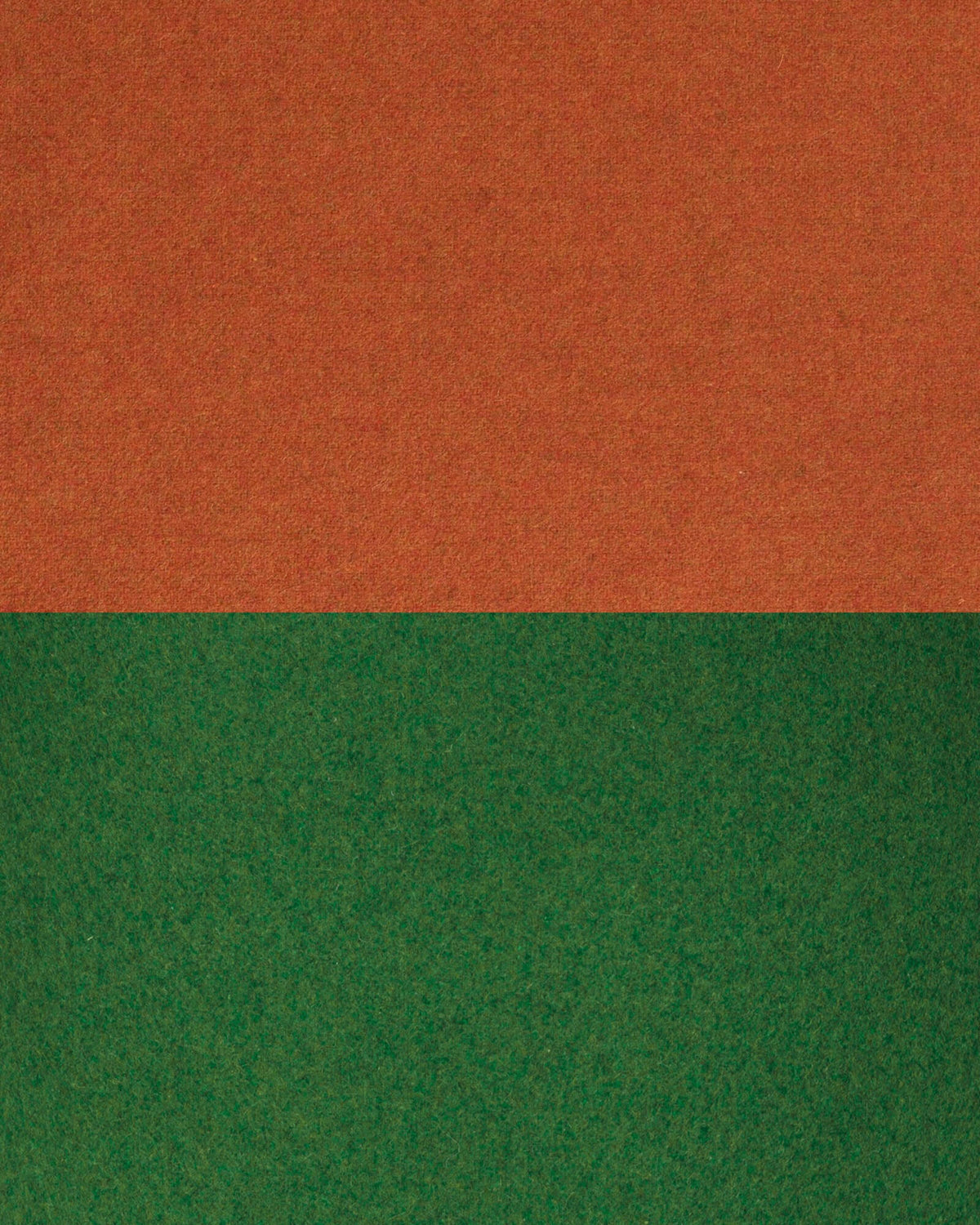 Terracotta Wool & Moss Green