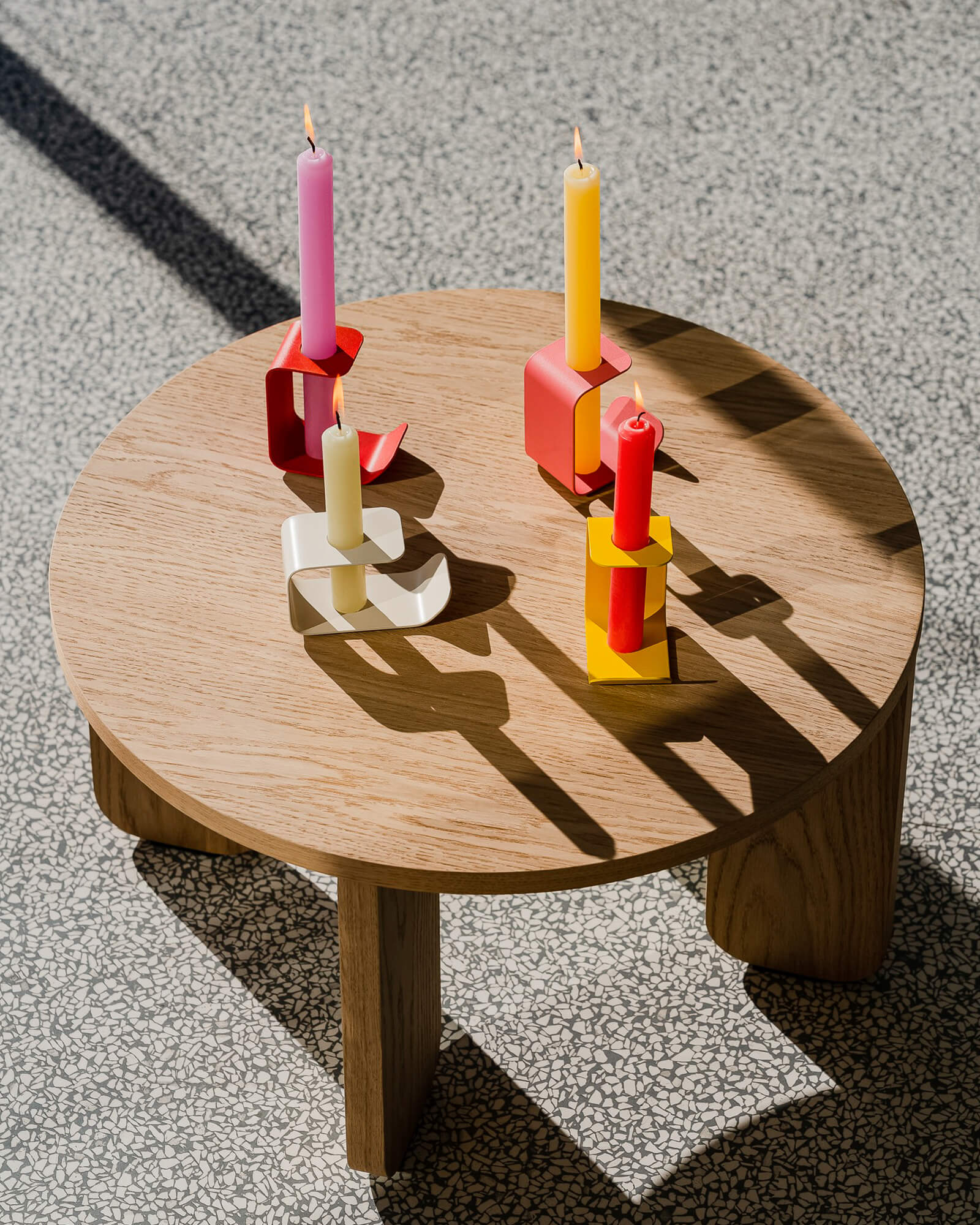 Flec Candle Holder - low