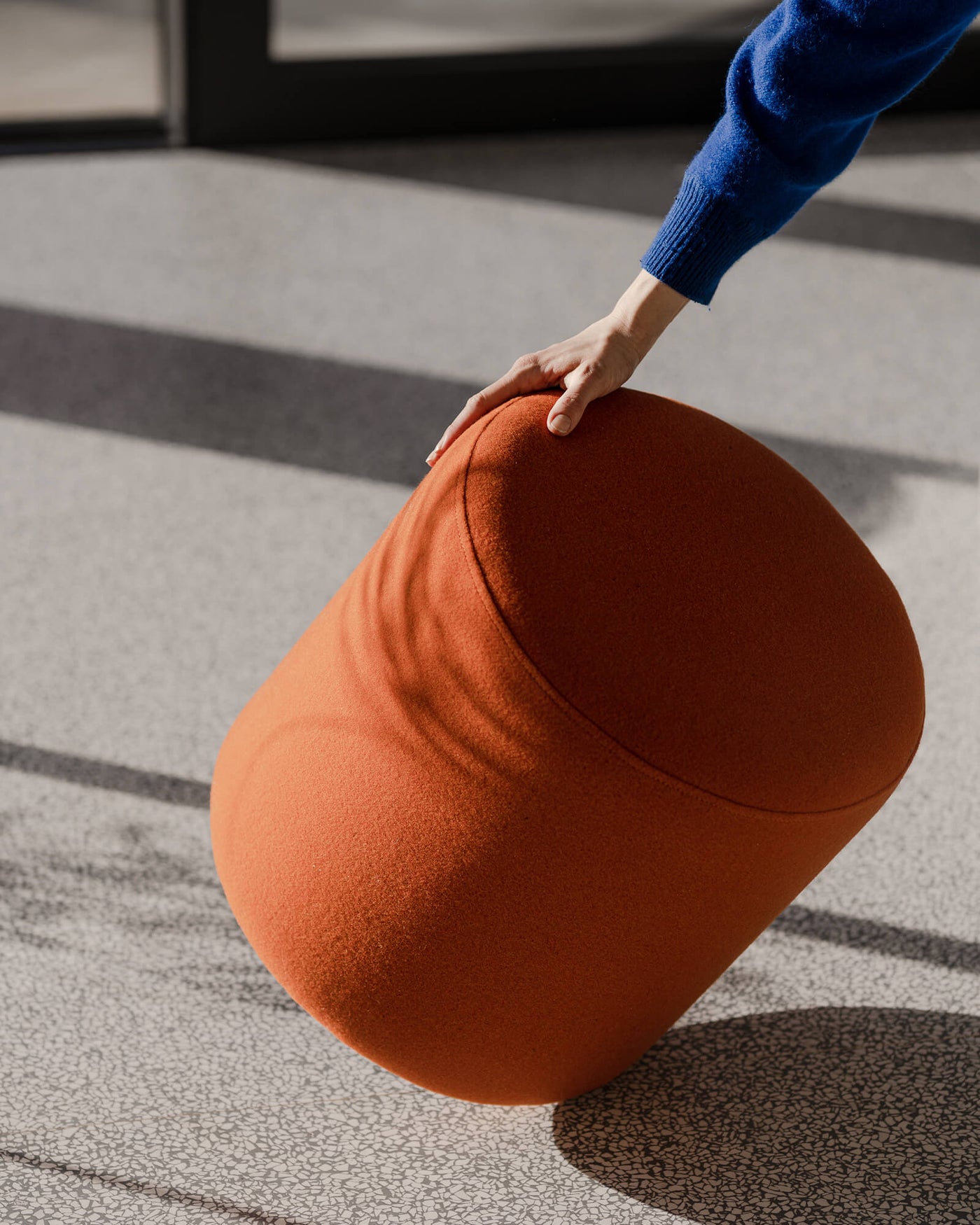 Folk Pouf - tall