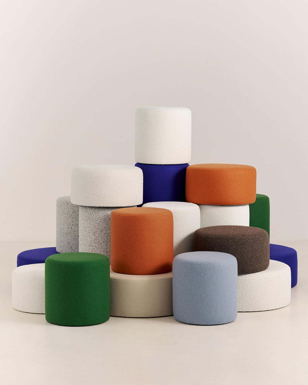 Folk Pouf - wide