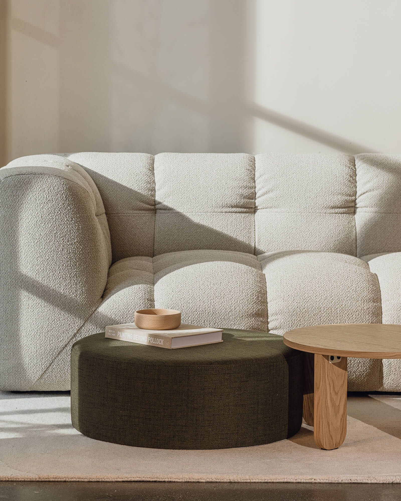 Folk Pouf - wide