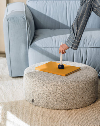 Folk Pouf - wide