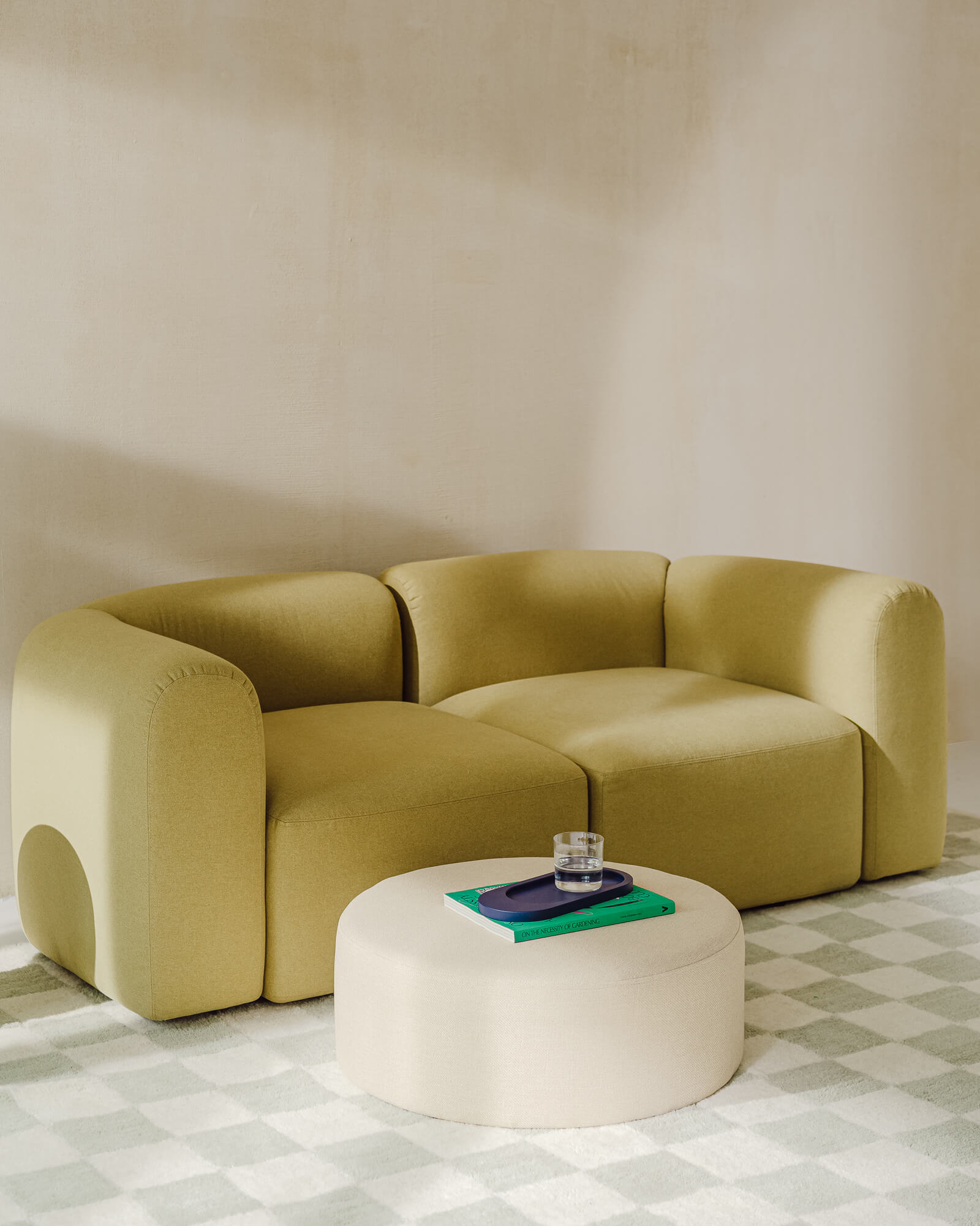 Folk Pouf - wide