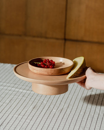 Oul Serving Platter and Bowls