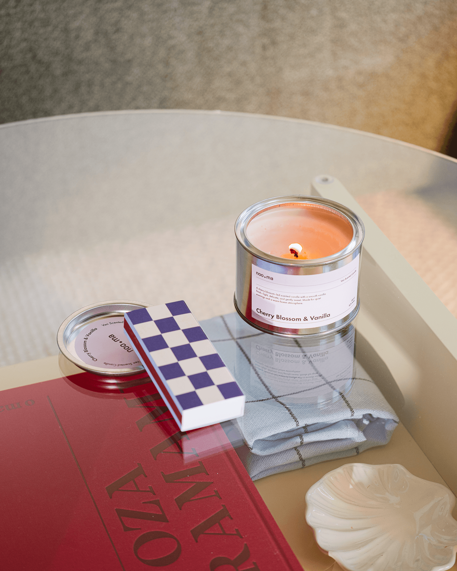 Ven Scented Candle - Cherry Blossom & Vanilla