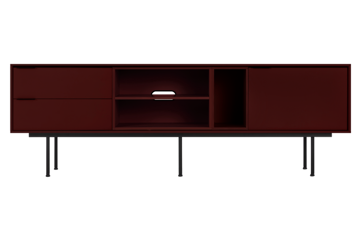 With drawers