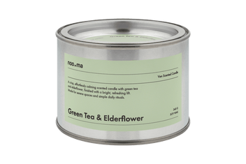 Ven Scented Candle - Green Tea & Elderflower