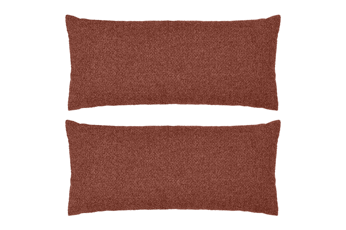 Brick Red Bouclé