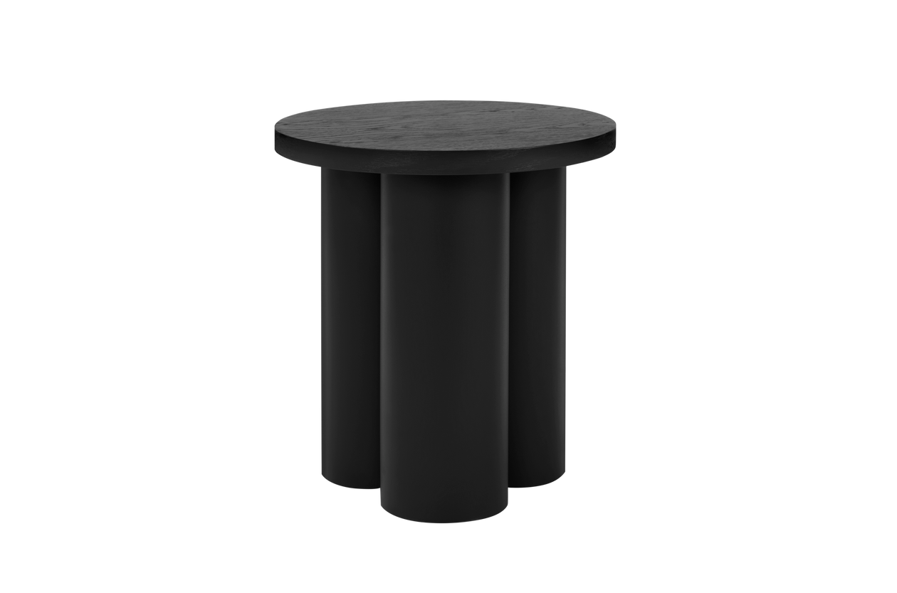 Black side table stool deals