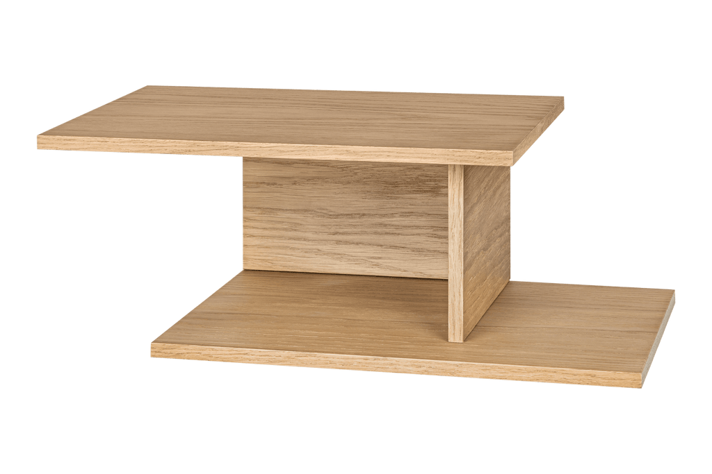 Tann Bedside Shelf - right - small oak floating nightstand - noo.ma