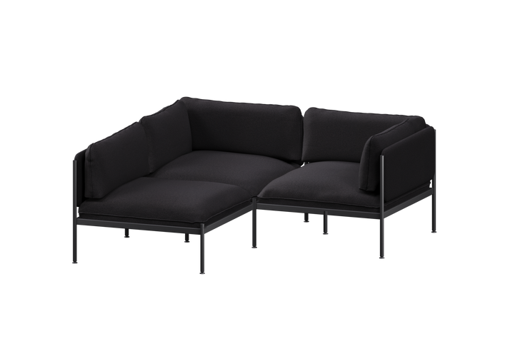 3-seater (3x backrest, 2x armrest)