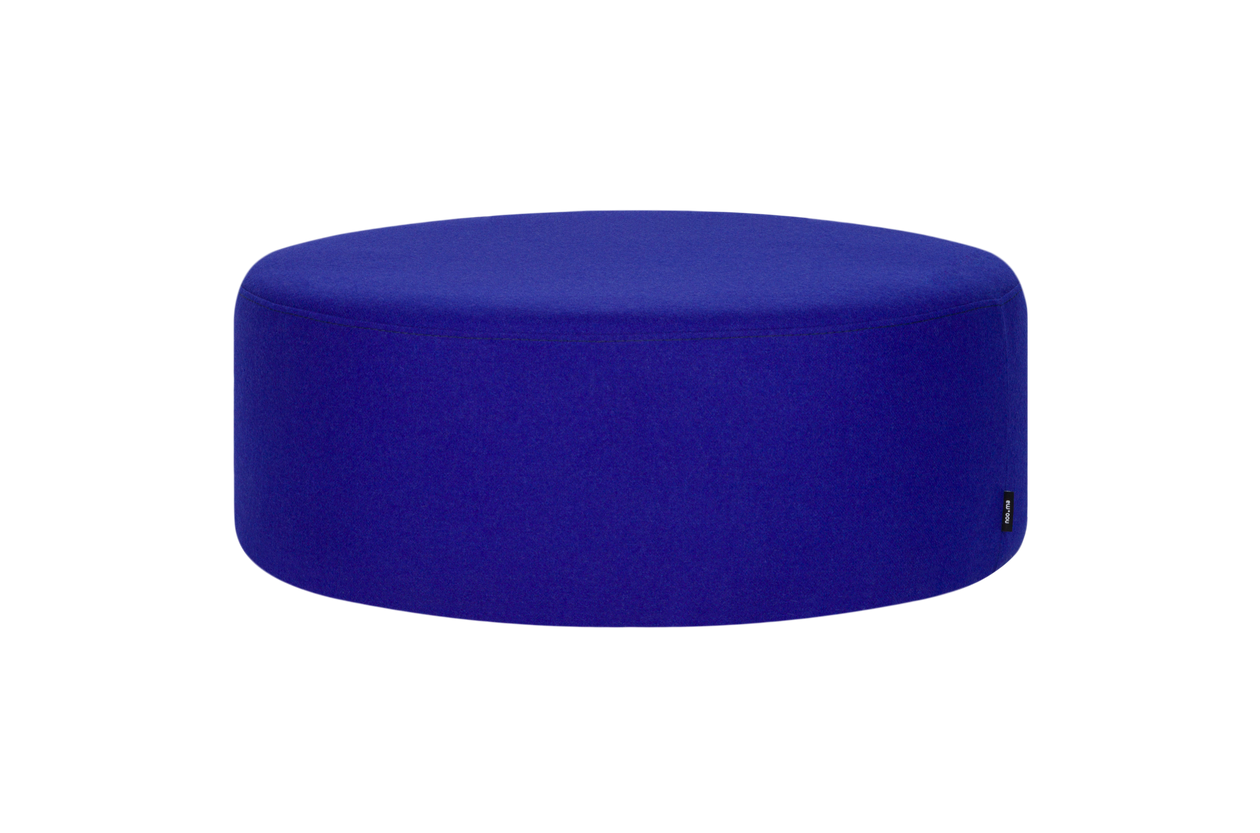 Royal blue pouf hotsell