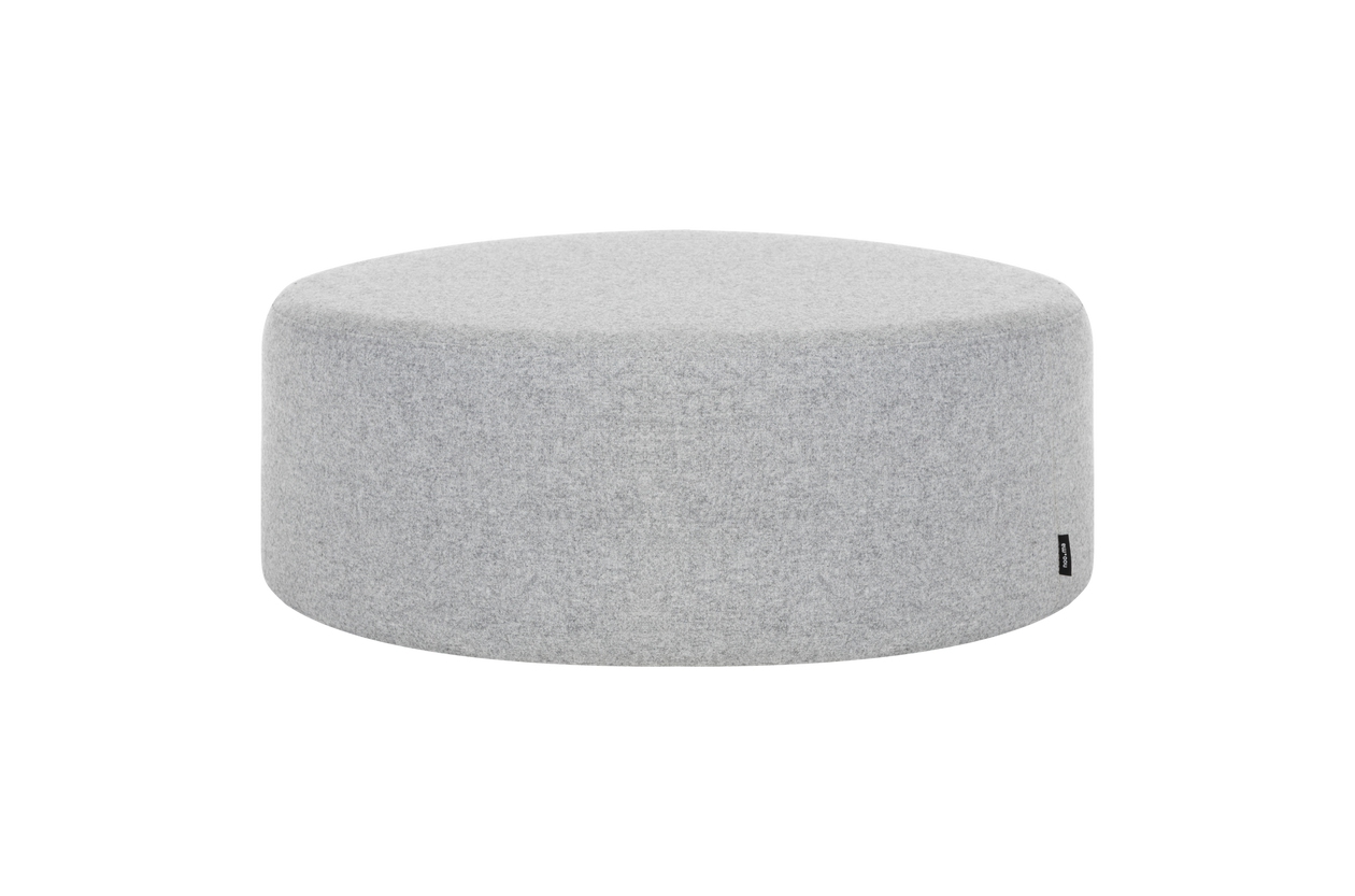 Light grey pouf ottoman deals