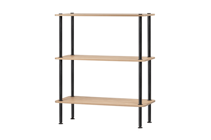3 shelves