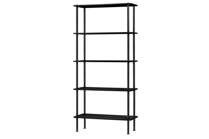 5 shelves