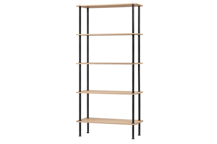 5 shelves
